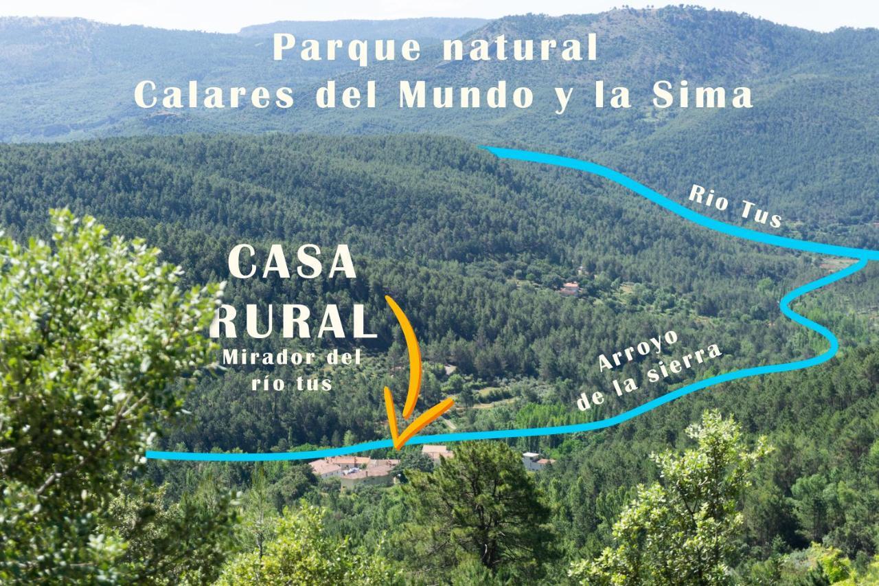 Casa Rural Mirador Del Rio Tus, En 예스테 외부 사진
